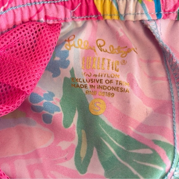 Lily Pulitzer Women's Luxletic Run Around Short Pink Multi , sz small - Picture 6 of 7